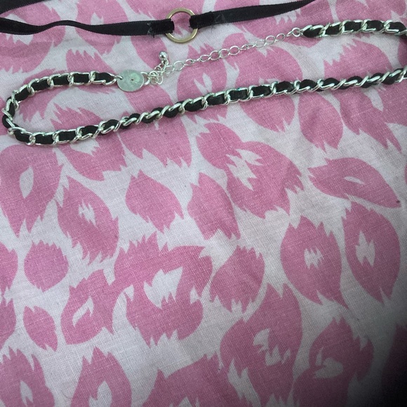 A set of 2 black chokers, EOFY Deal free Crystal with purchase - Picture 3 of 3